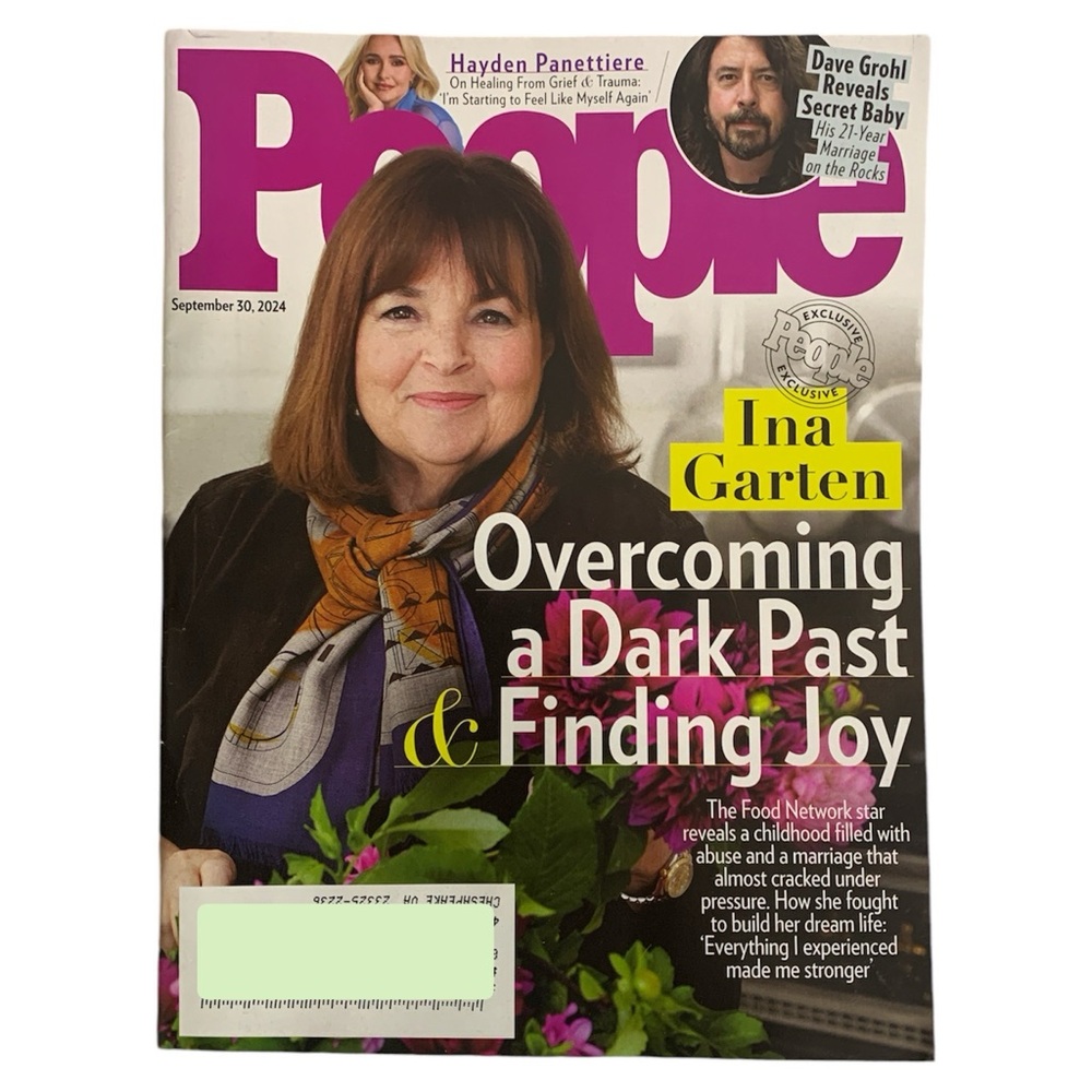 People Magazine September 30 2024 Ina Garten Dave Grohl Hayden Panettiere